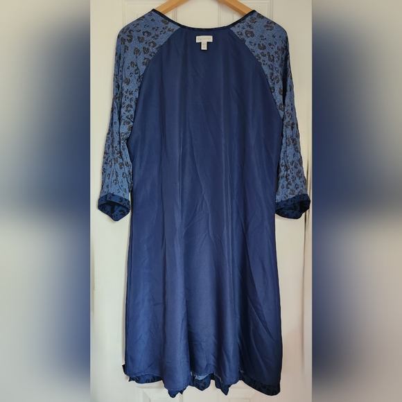 Lined with Pockets Leopard Print Dress - Garnet Hill - Size 12 - Picture 4 of 11